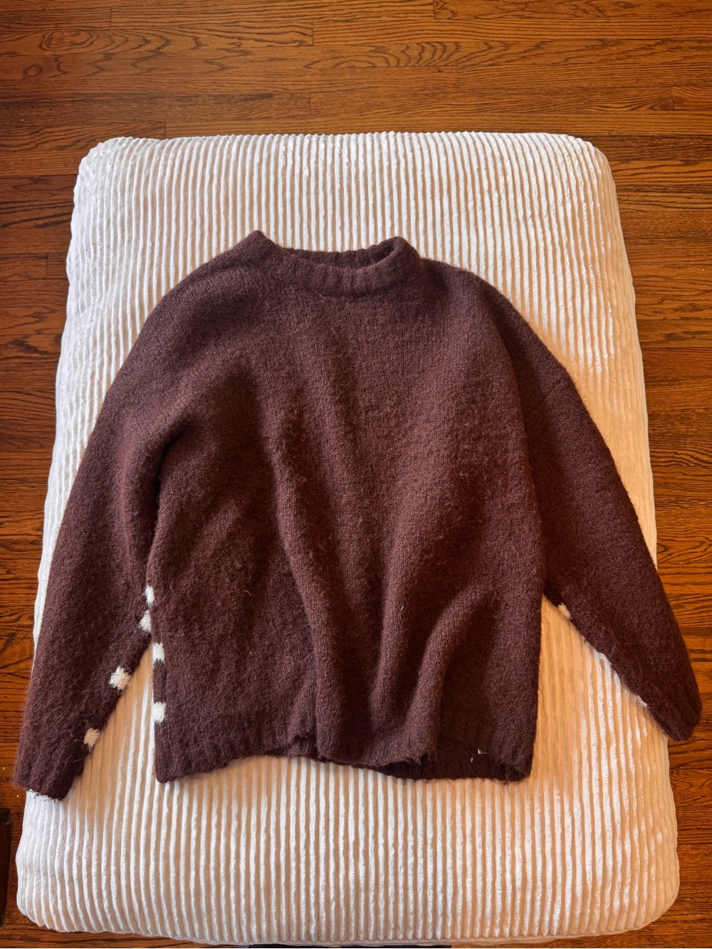 ASOS Chocolate Brown Cozy Crewneck Sweater